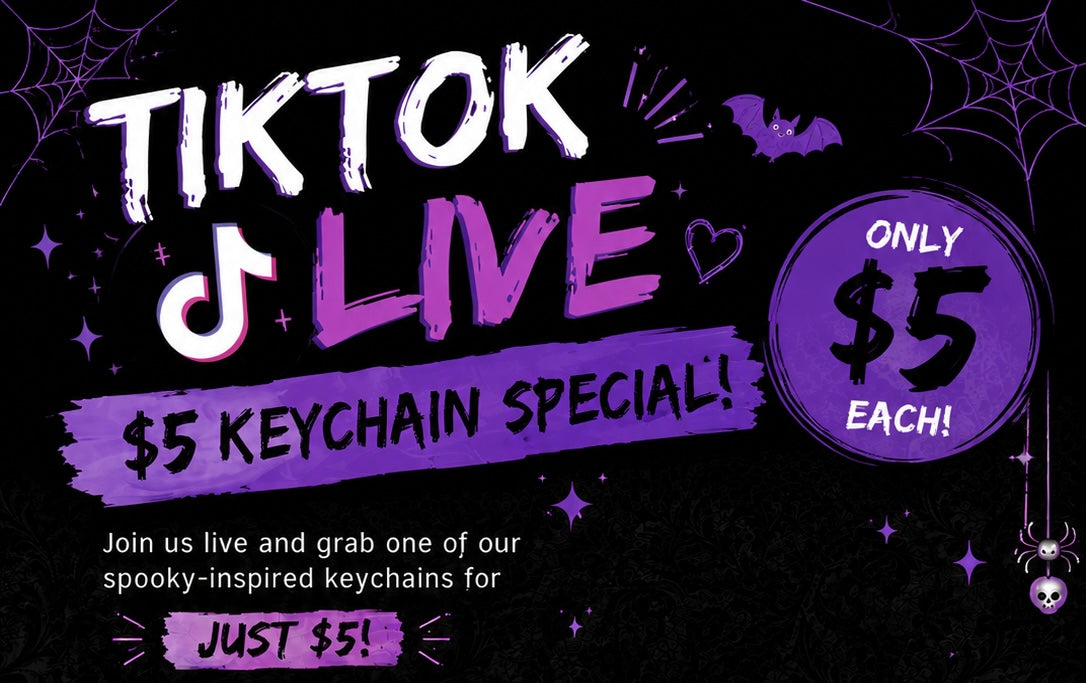 TIKTOK LIVE $5 Keychain
