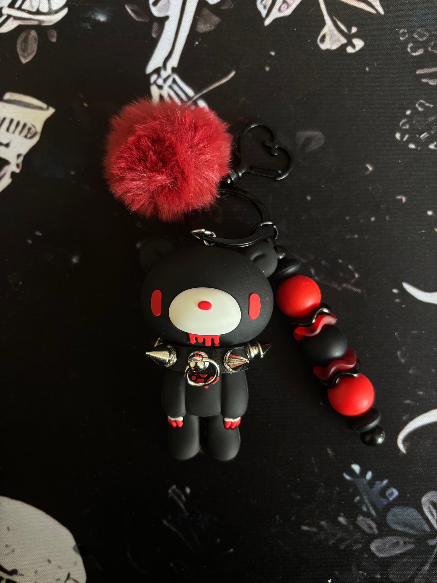 Demonic Bear Keychain