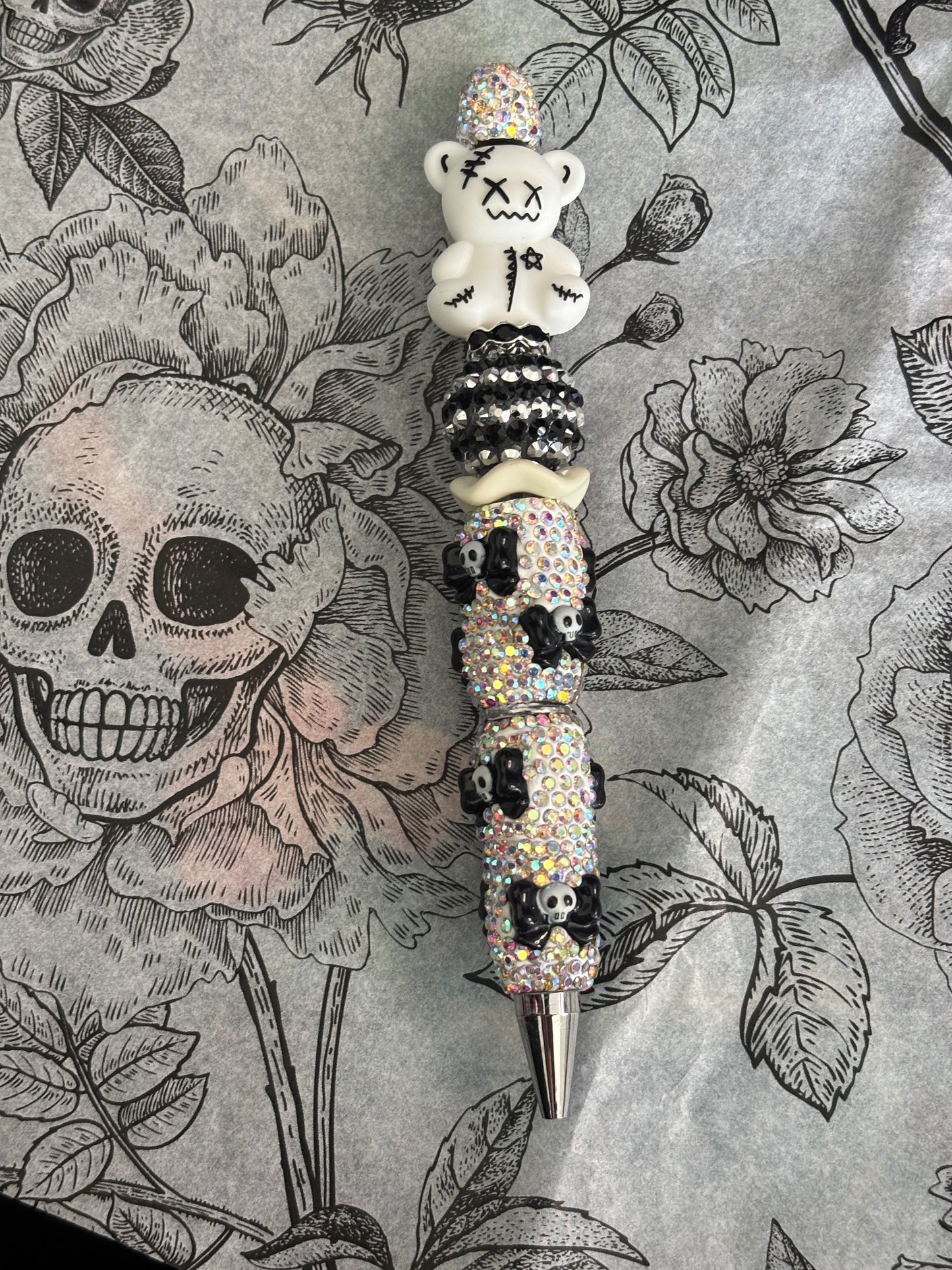 Skull Bling Pen