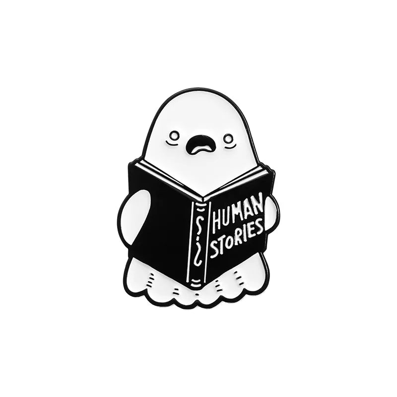 Spooky Enamel Pins