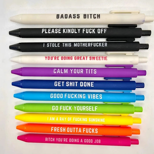 Zero F*cks Given Pens 🖕✨