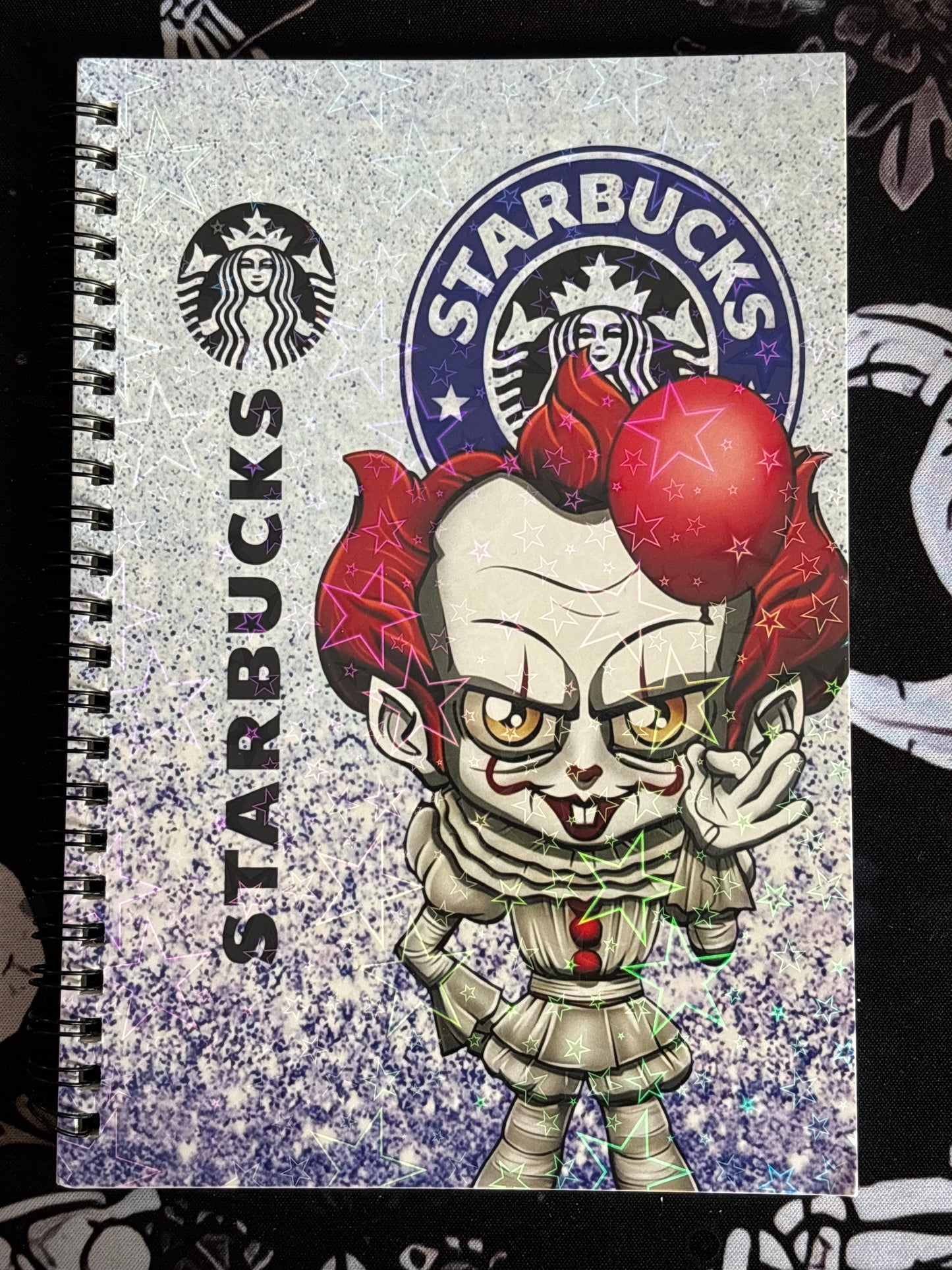 Halloween Printed Holographic Notebooks