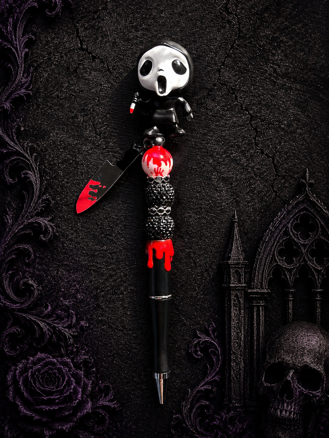 🎈 Serial Topper Horror Pens 🖤🔪