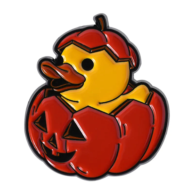 Spooky Enamel Pins