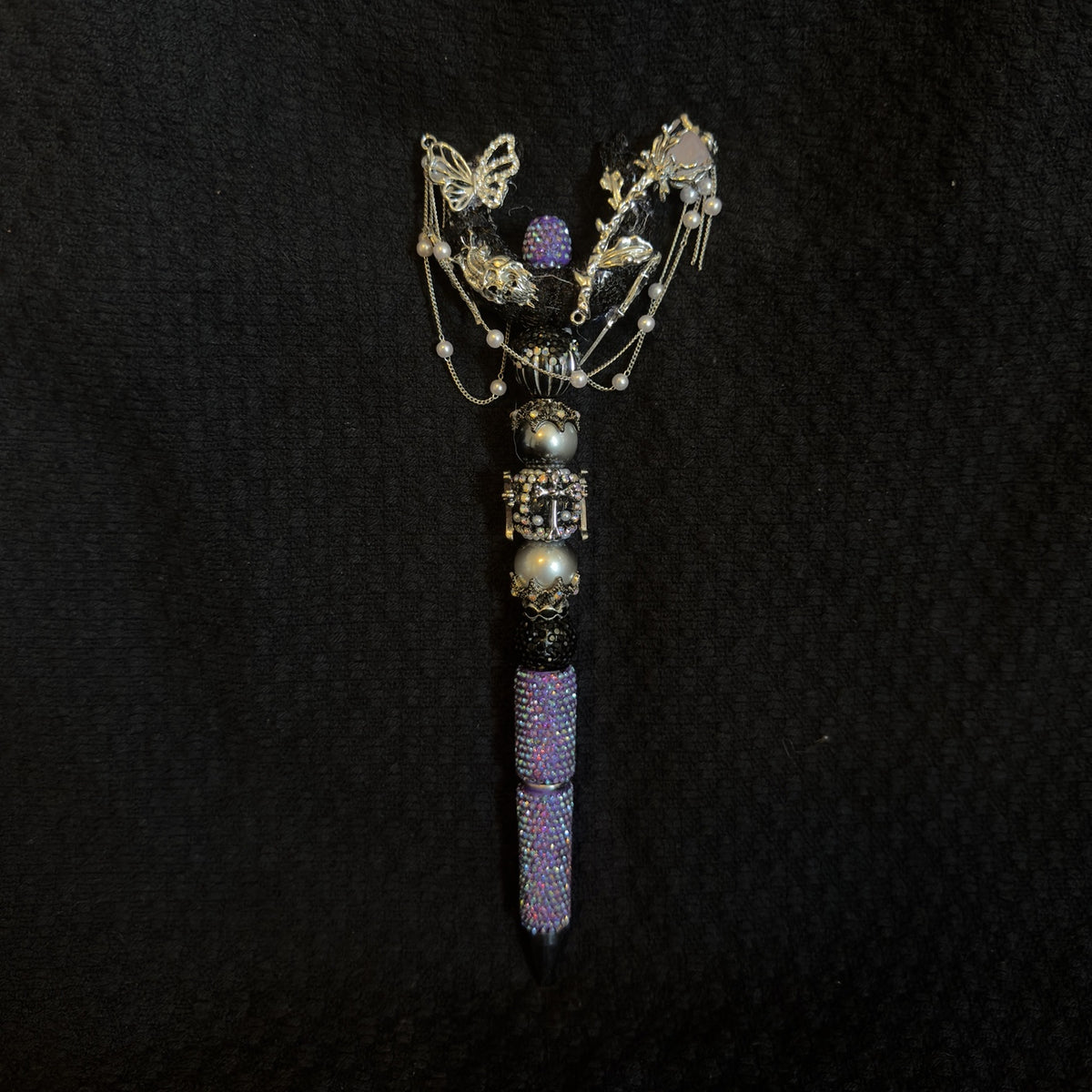 Enchanted Crescent Moon Bling Pen