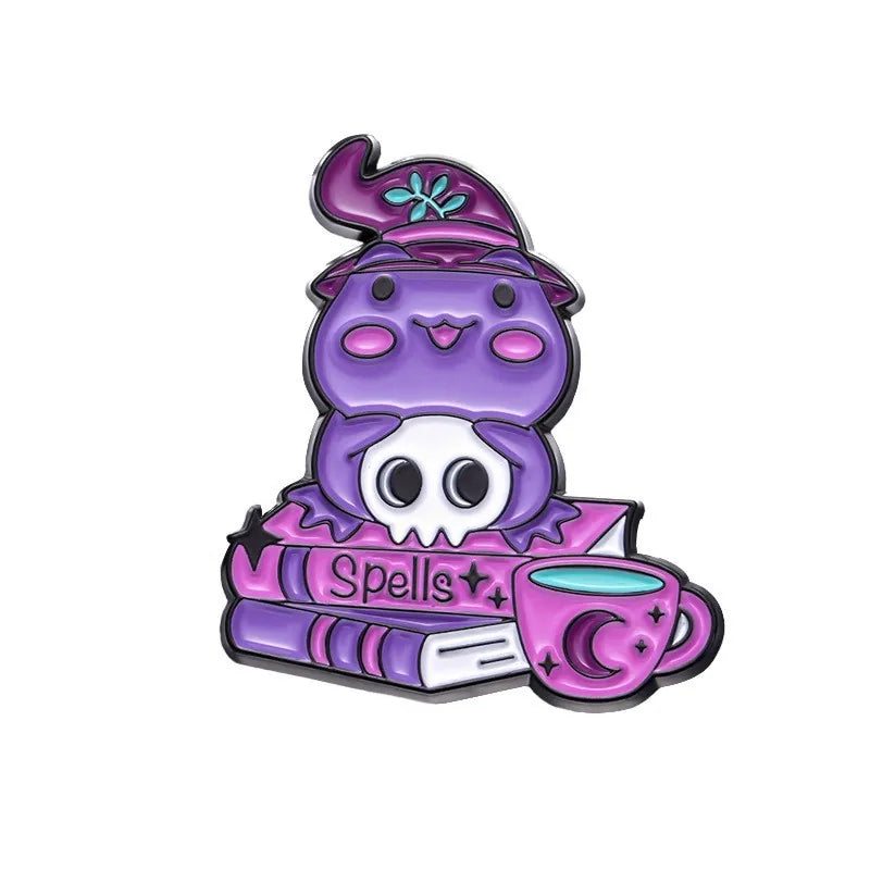 Spooky Enamel Pins