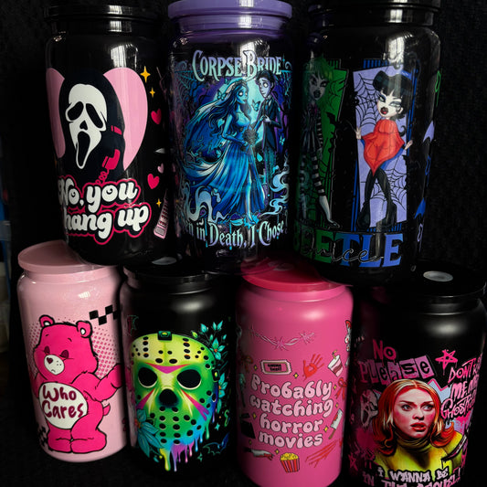 Spooky Sips – UV DTF Cups