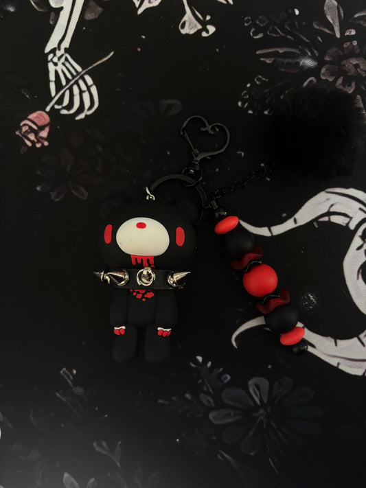 Demonic Bear Keychain