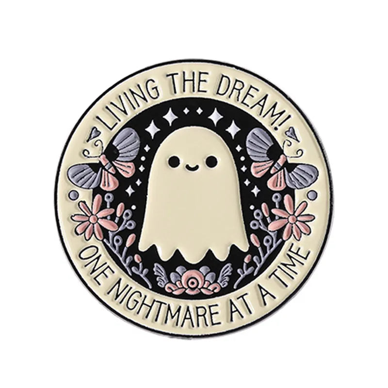 Spooky Enamel Pins