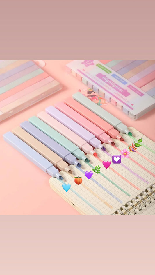 Pastel Slim Highlighters