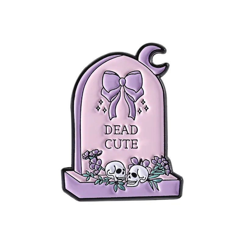 Spooky Enamel Pins