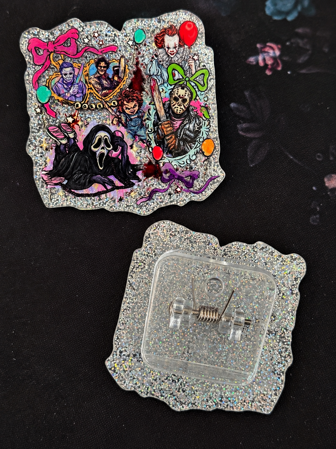 🖤✨ Decorated Clips