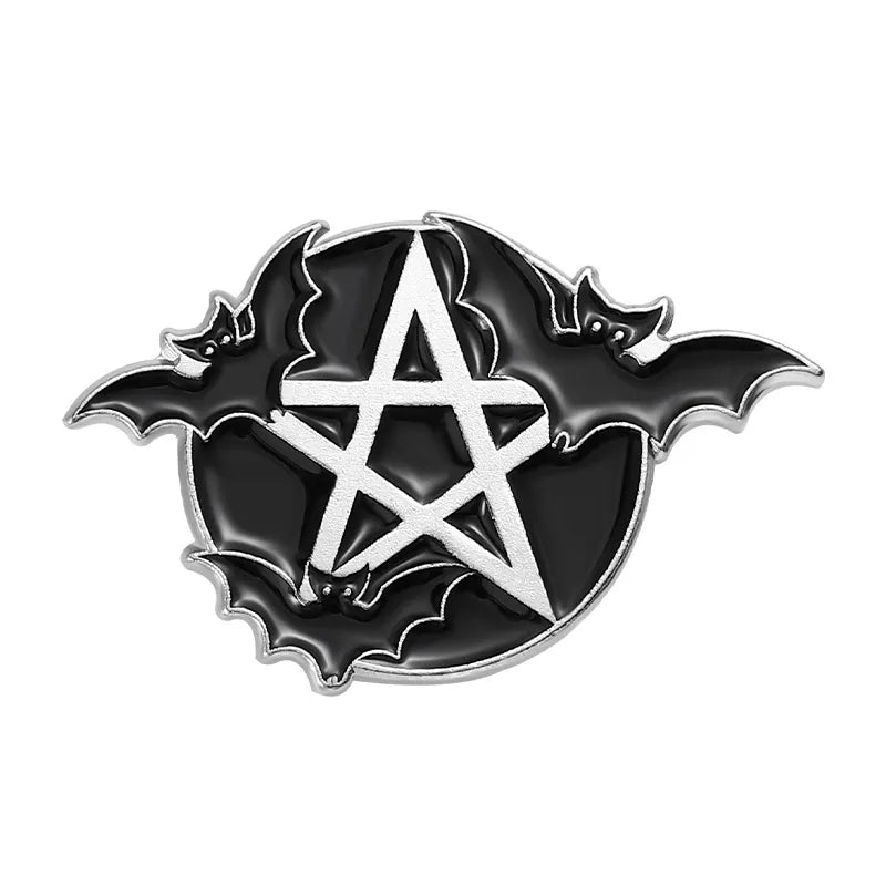 Spooky Enamel Pins