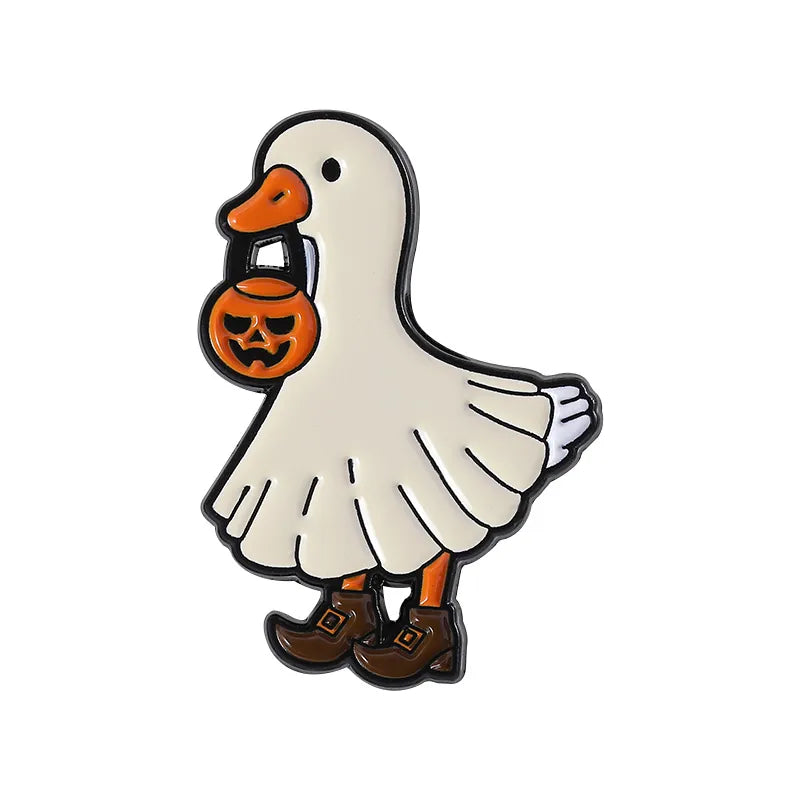 Spooky Enamel Pins
