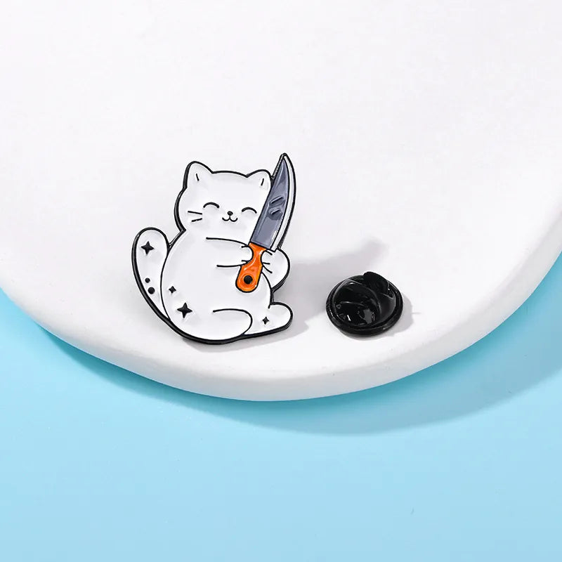 Spooky Enamel Pins