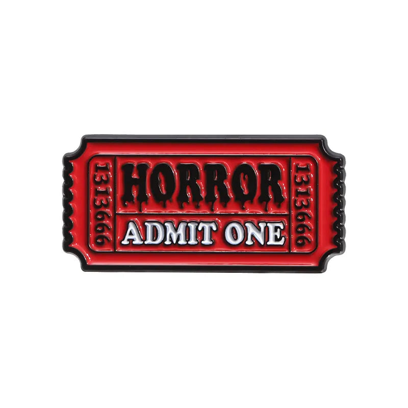 Spooky Enamel Pins