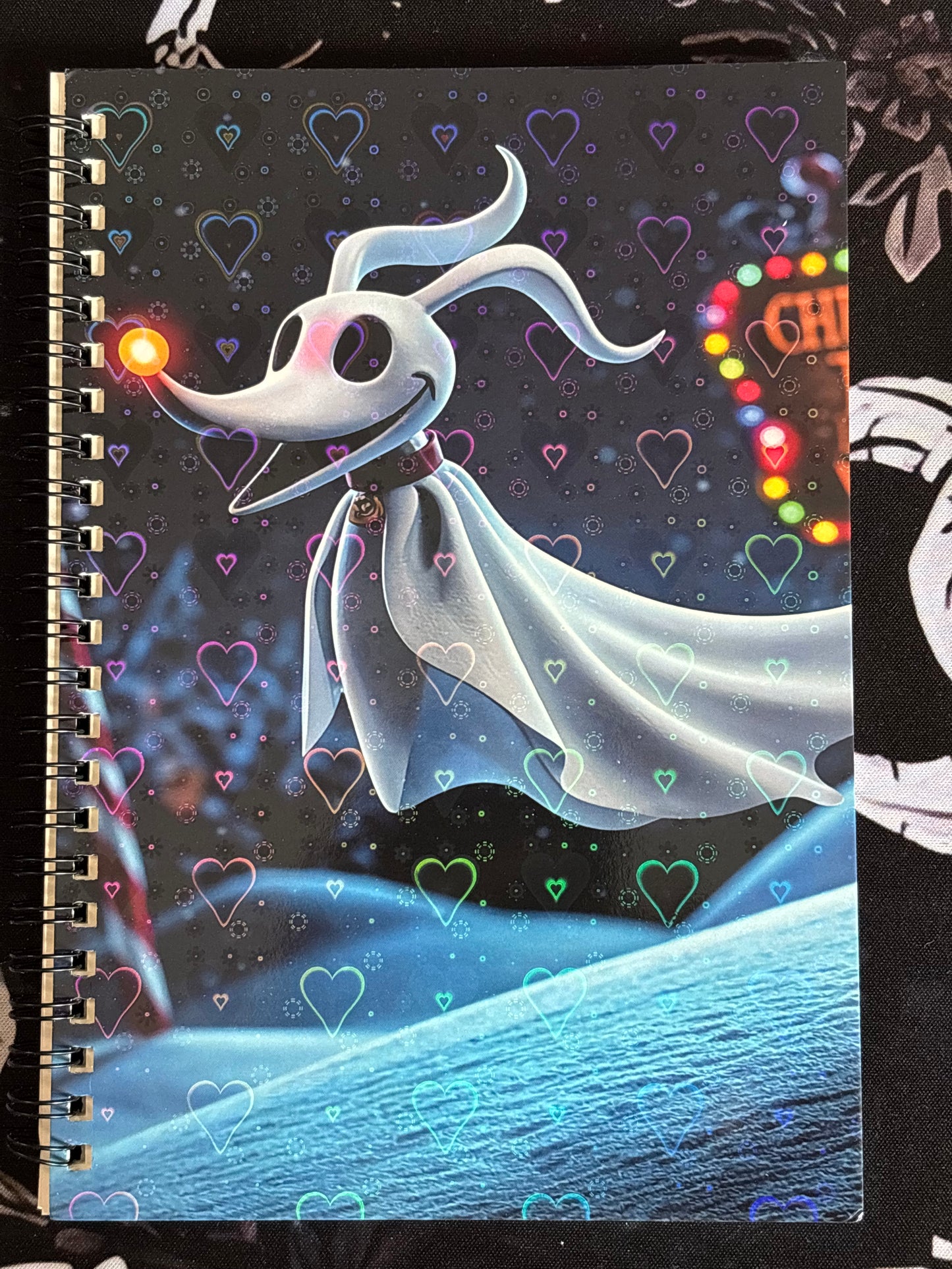 Halloween Printed Holographic Notebooks