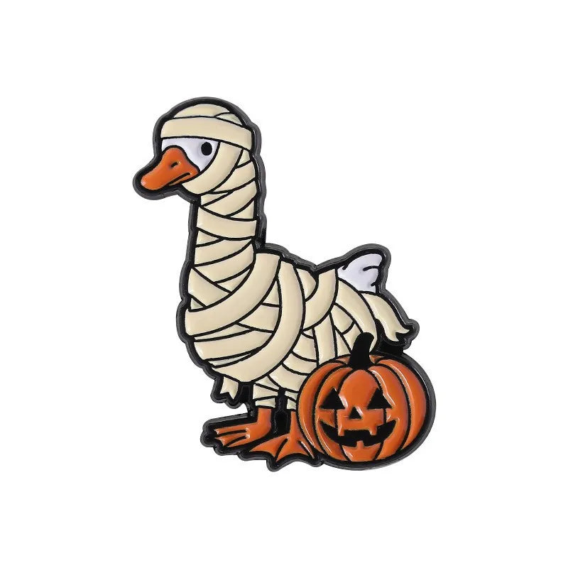 Spooky Enamel Pins