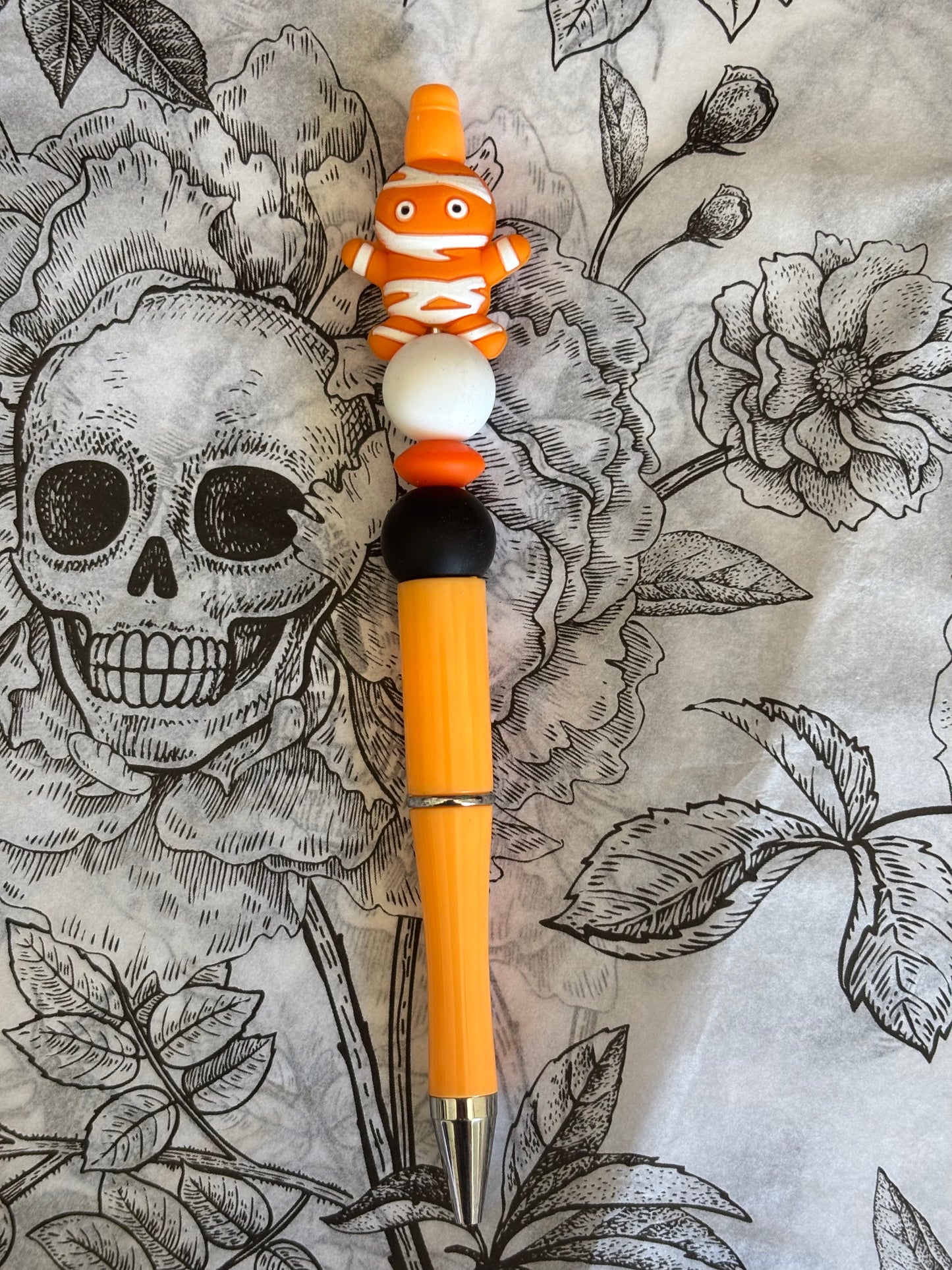 Spooky Theme Silicone Focal Pen