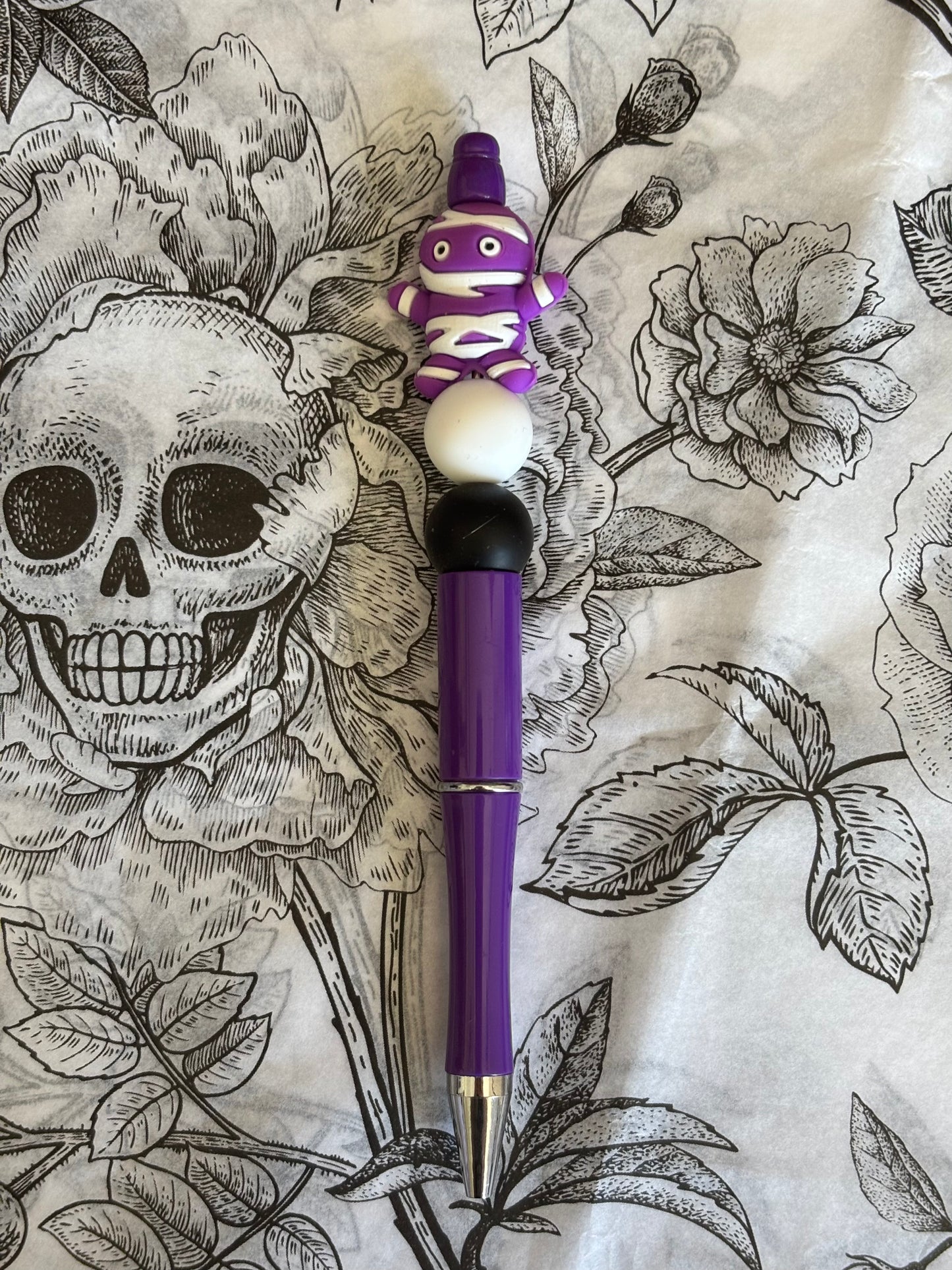 Spooky Theme Silicone Focal Pen