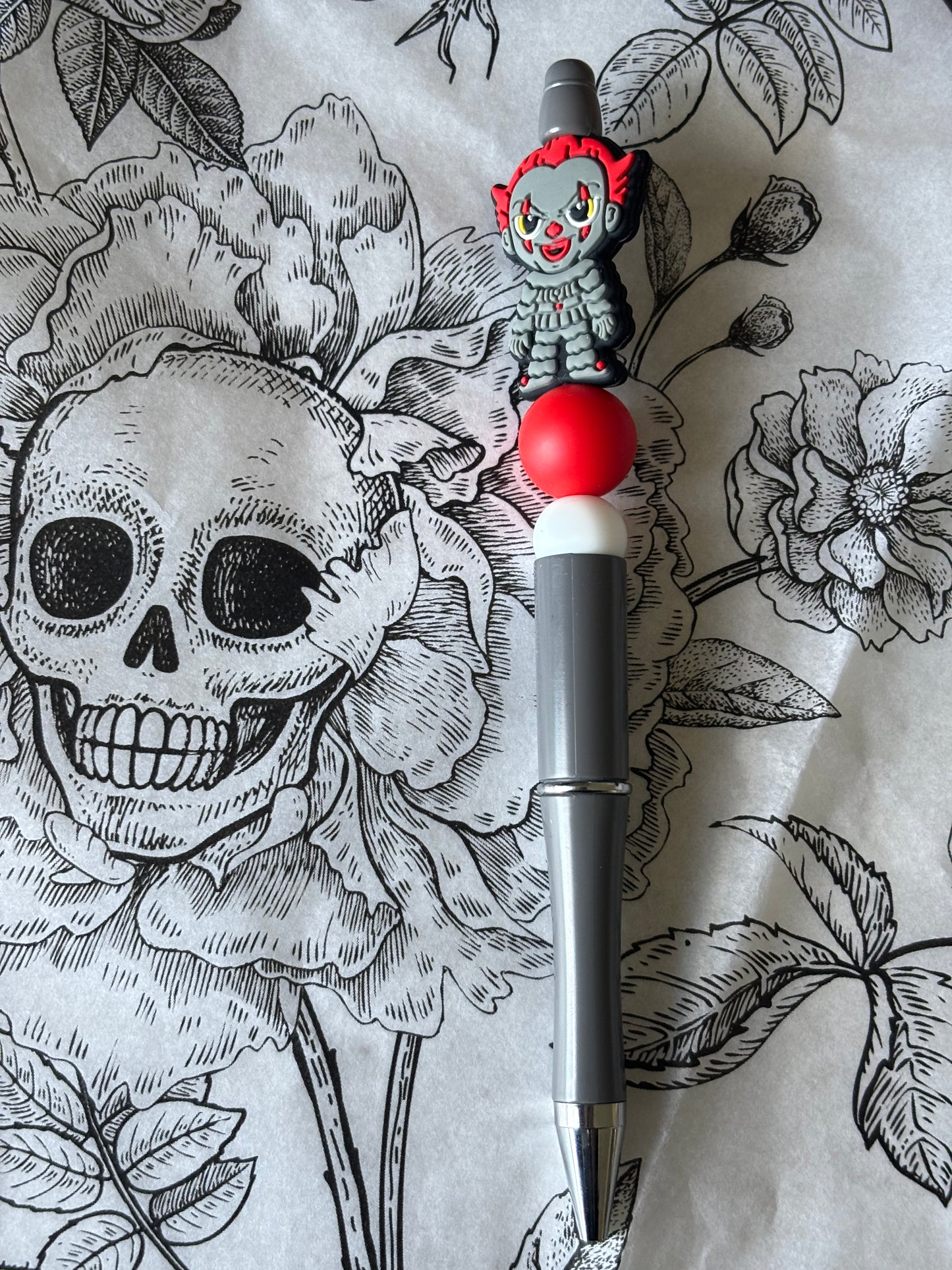 Spooky Theme Silicone Focal Pen