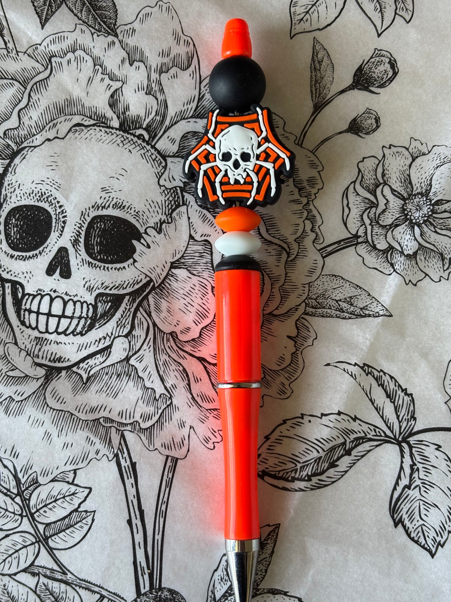 Spooky Theme Silicone Focal Pen