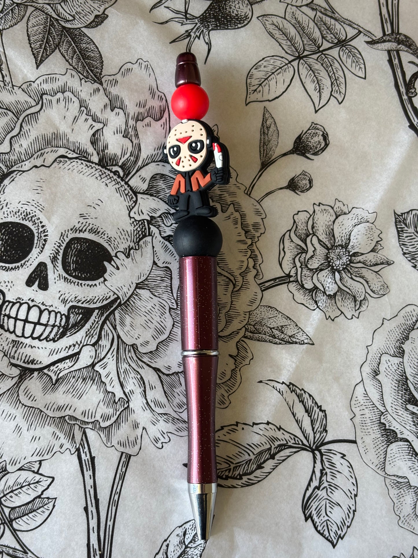 Spooky Theme Silicone Focal Pen