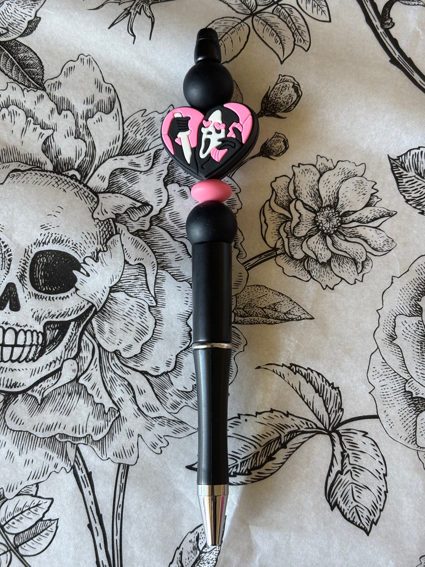 Spooky Theme Silicone Focal Pen
