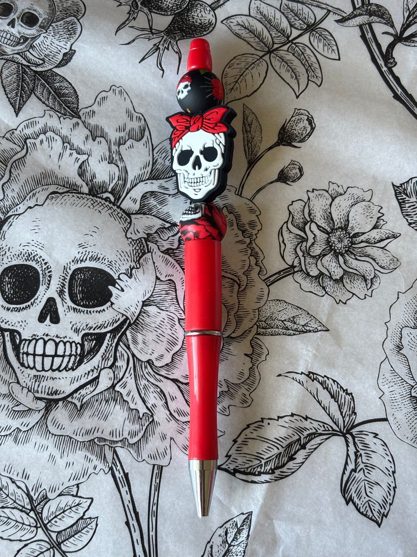 Spooky Theme Silicone Focal Pen