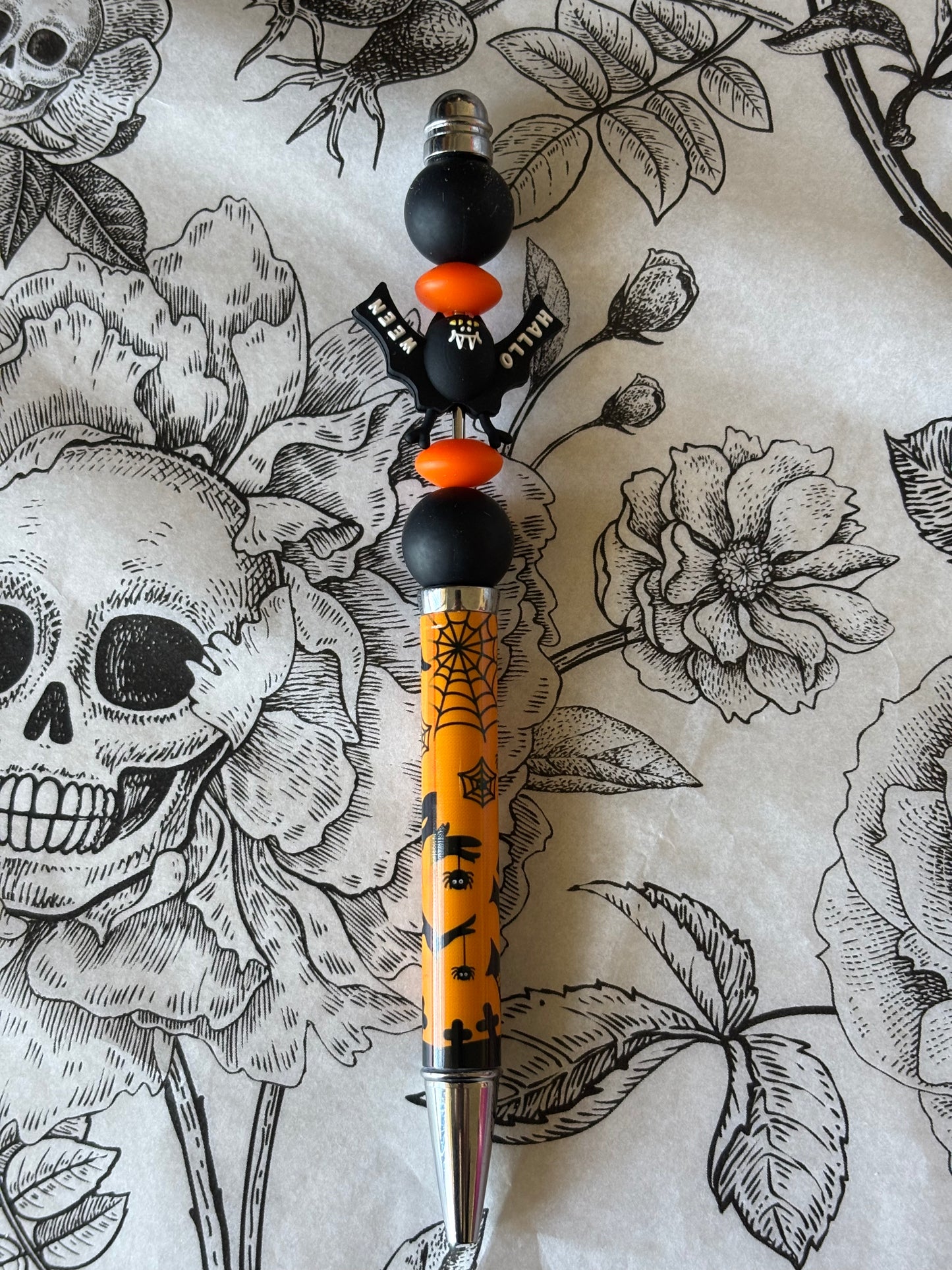 Spooky Theme Silicone Focal Pen