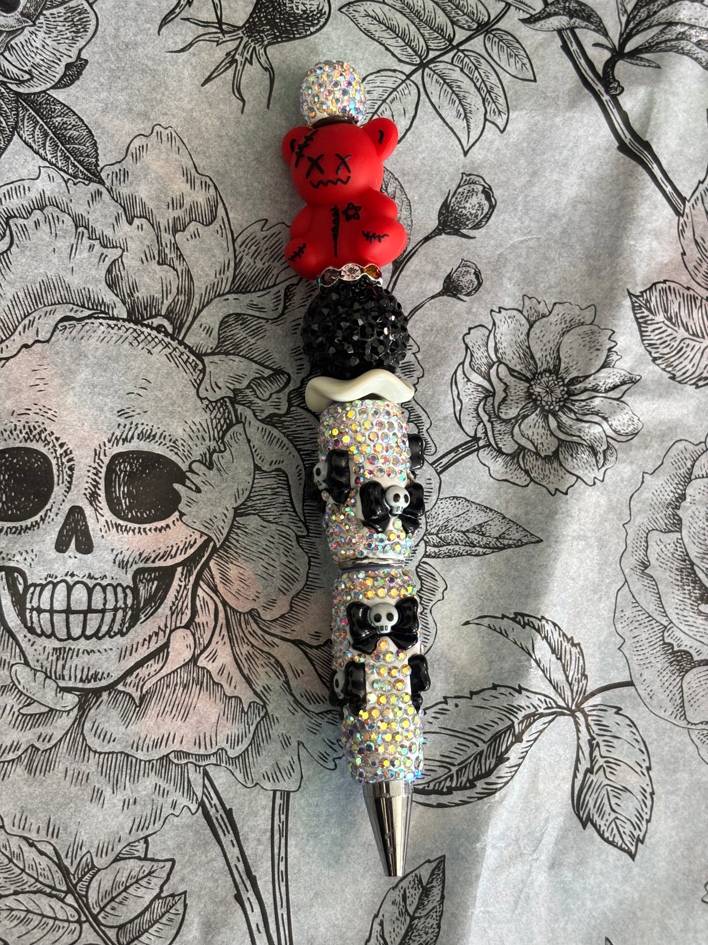 Skull Bling Pen