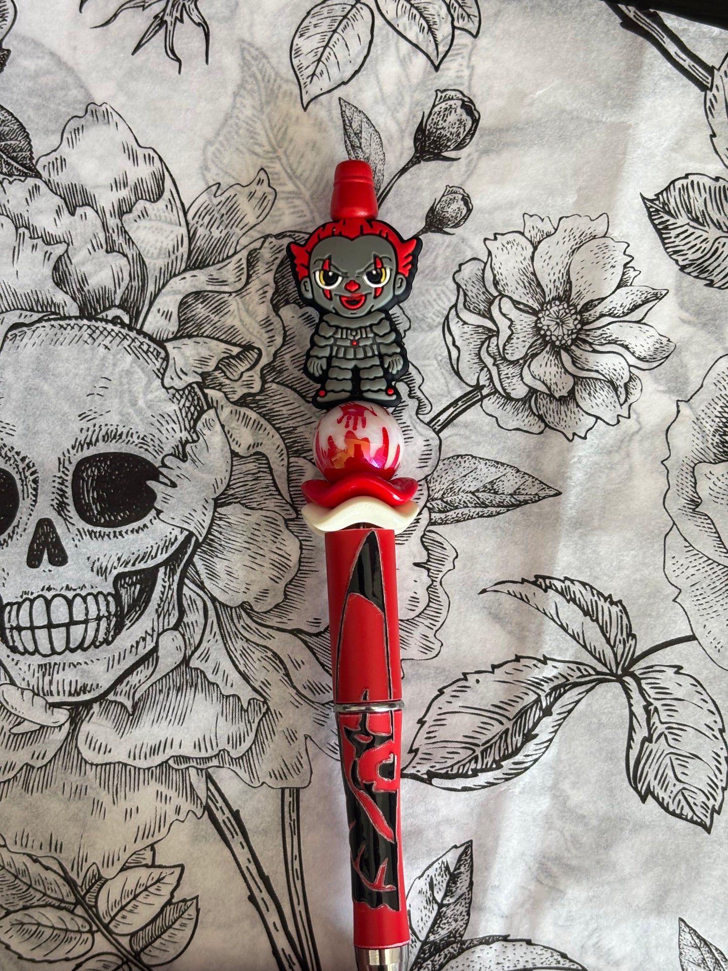 Spooky Theme Silicone Focal Pen