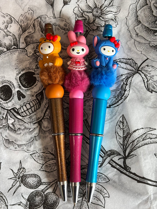 Fluffy Silicone Focal Pens