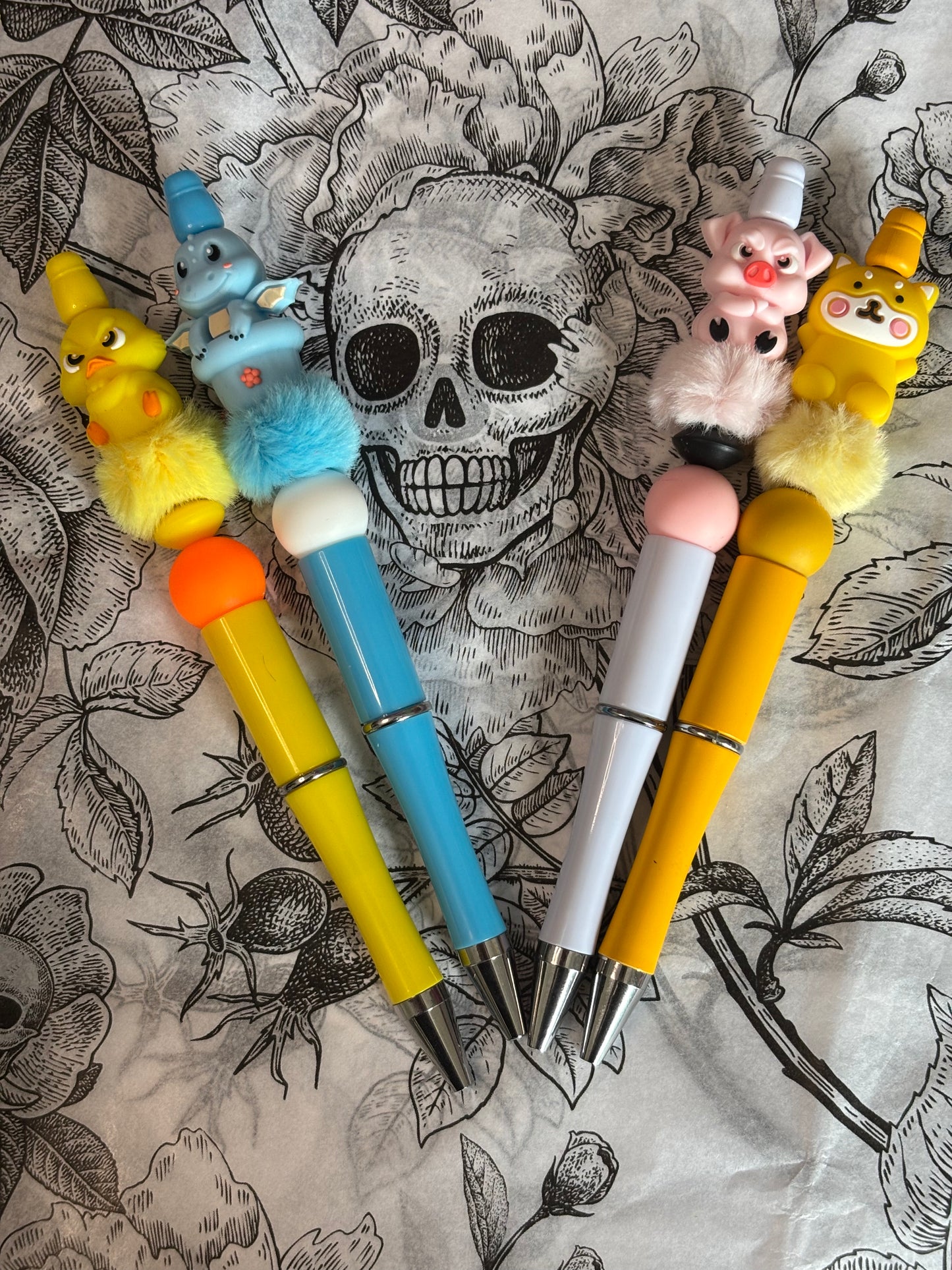 Fluffy Silicone Focal Pens