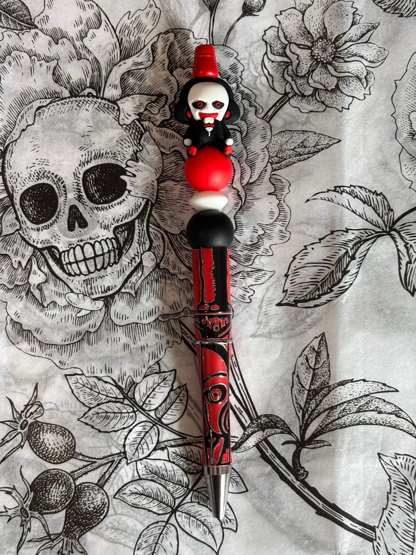 Spooky Theme Silicone Focal Pen