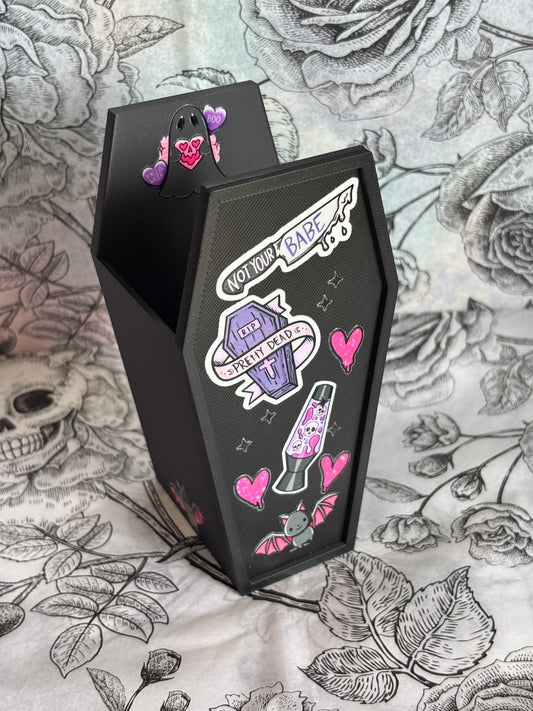 Coffin Pen Holder