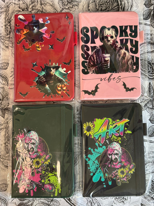 A6 Spooky Notebooks